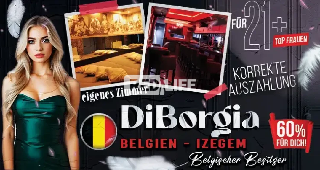 Etablierter Erotikjob in Belgien: [DiBorgia]