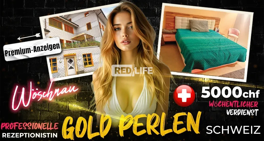 [Gold Perlen] Schweizer 5‑Zimmer‑Erotikstudio mit