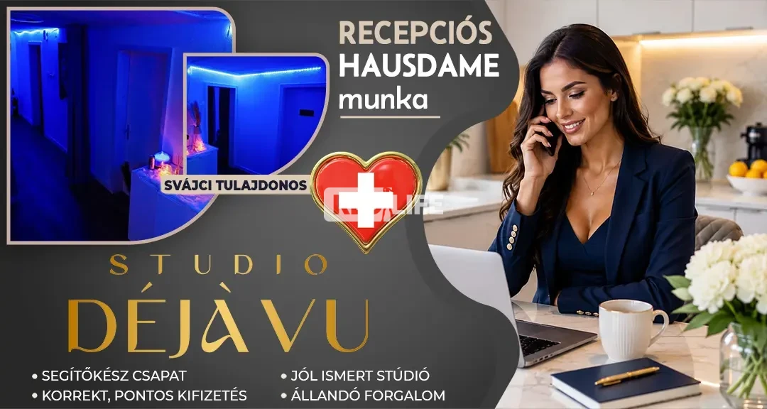 Recepciós / Hausdame munkalehetőség Svájcban,