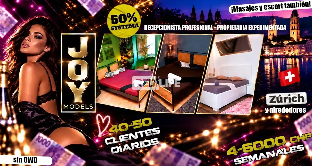 JOY-MODELS » 3 apartamentos privados