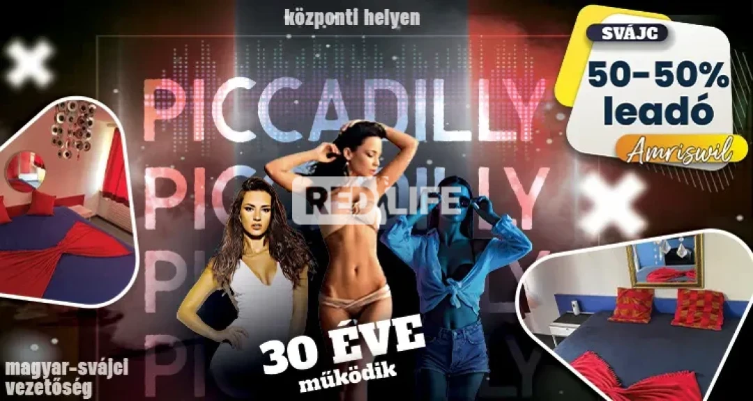 Az évtizedek óta ismert Piccadilly