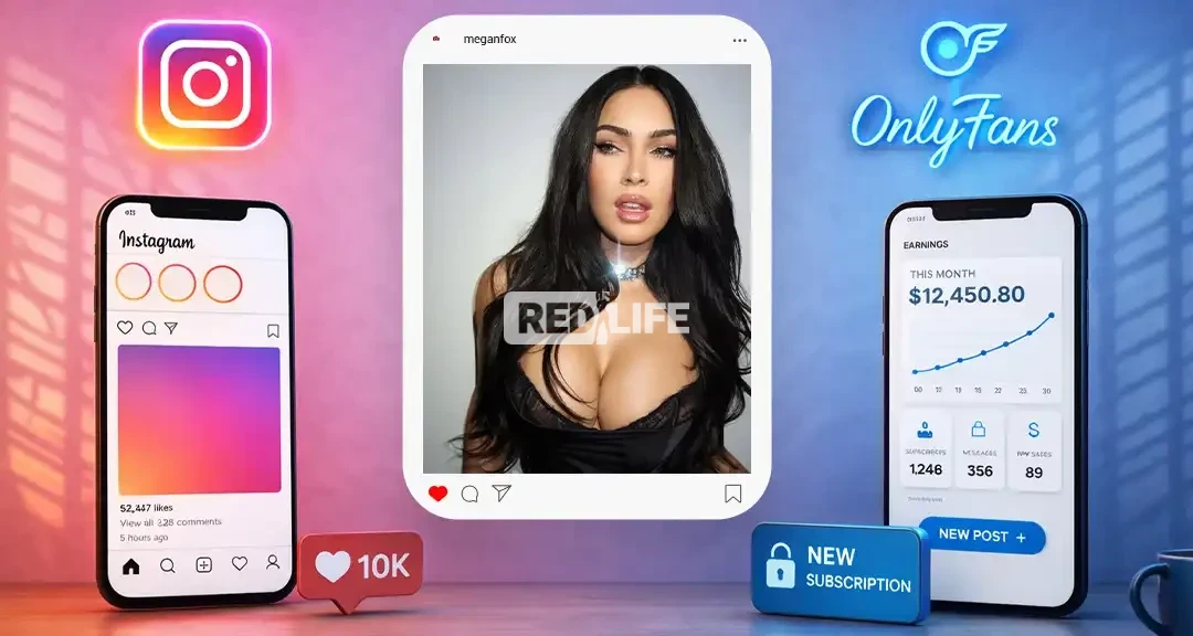 Megan Fox publicó en Instagram: con trabajo erótico en OnlyFans podría haber ganado millones
